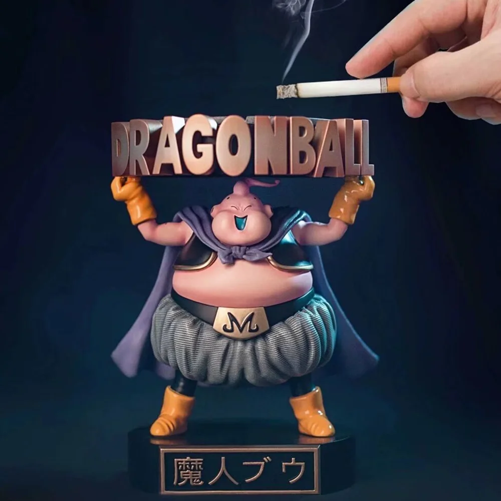 Аниме фигурки героев Bandai драконий жемчуг Z маджин Буу пепельницы ПВХ игрушки