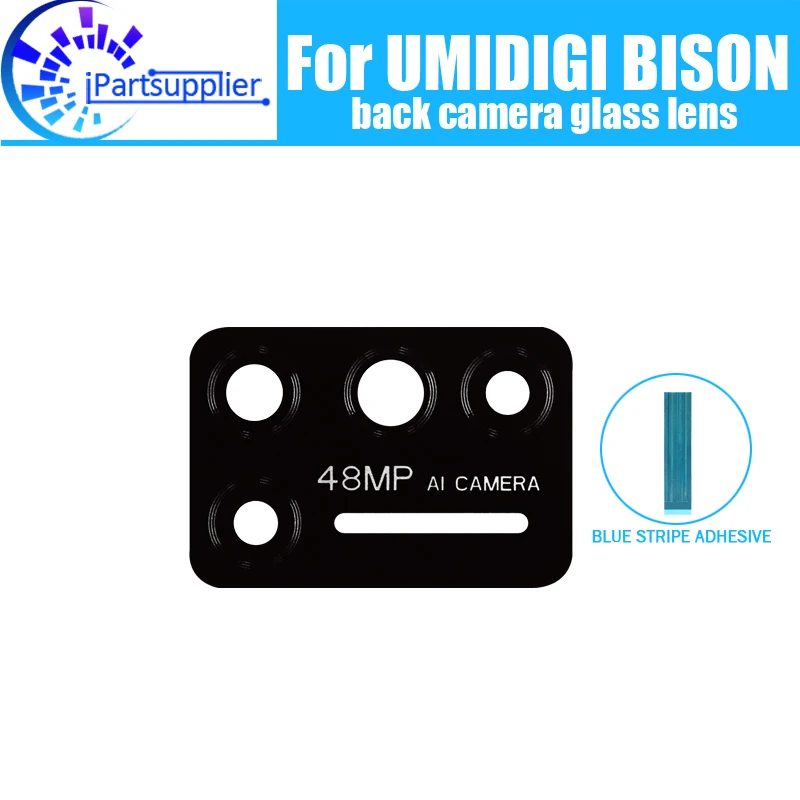

UMIDIGI BISON Back Camera Glass Lens 100% Original New Rear Camera Glass Lens Replacement For UMIDIGI BISON.