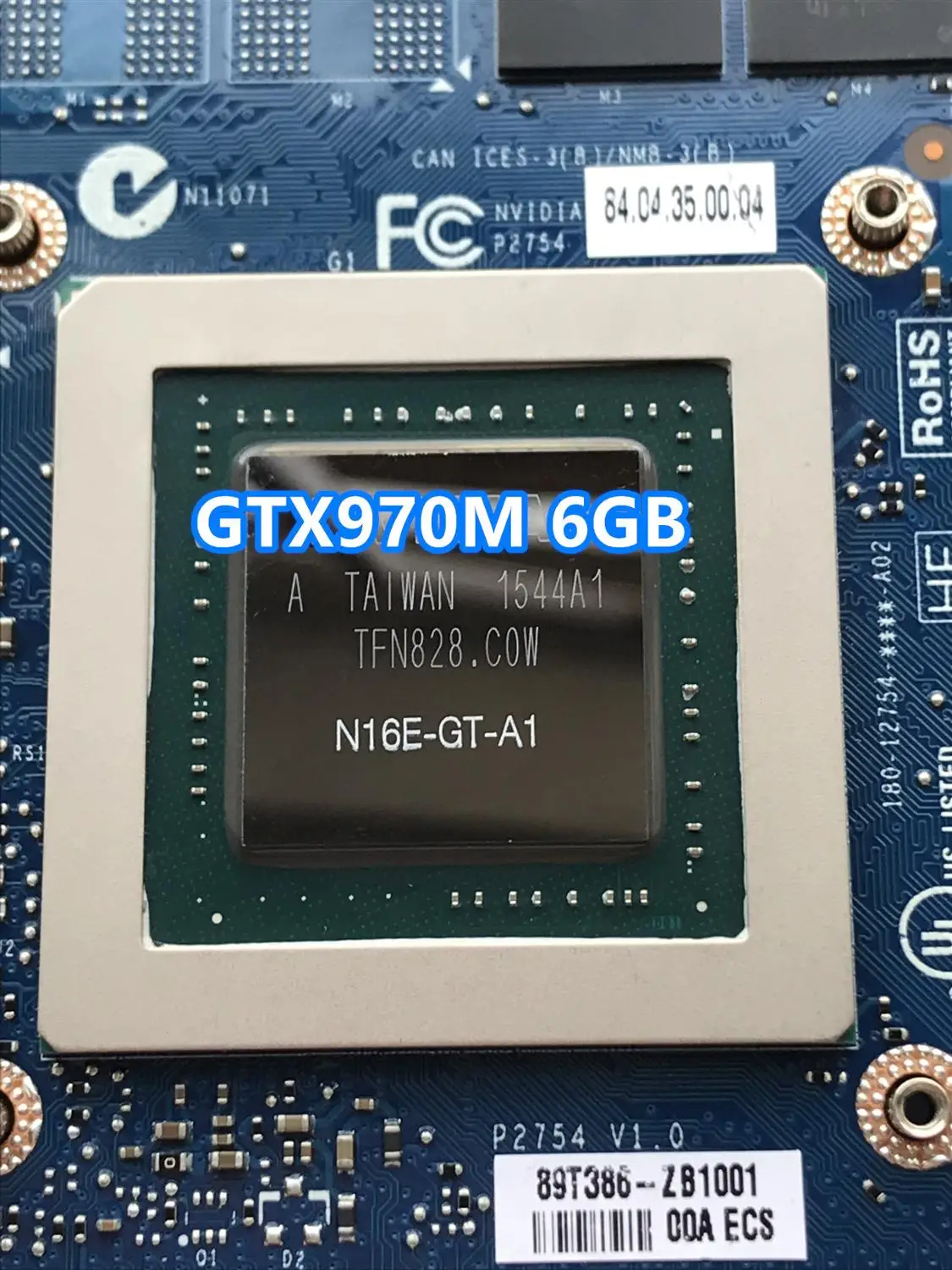 оригинальный gtx 970 м gtx970m n16e gt a1 видео гр
