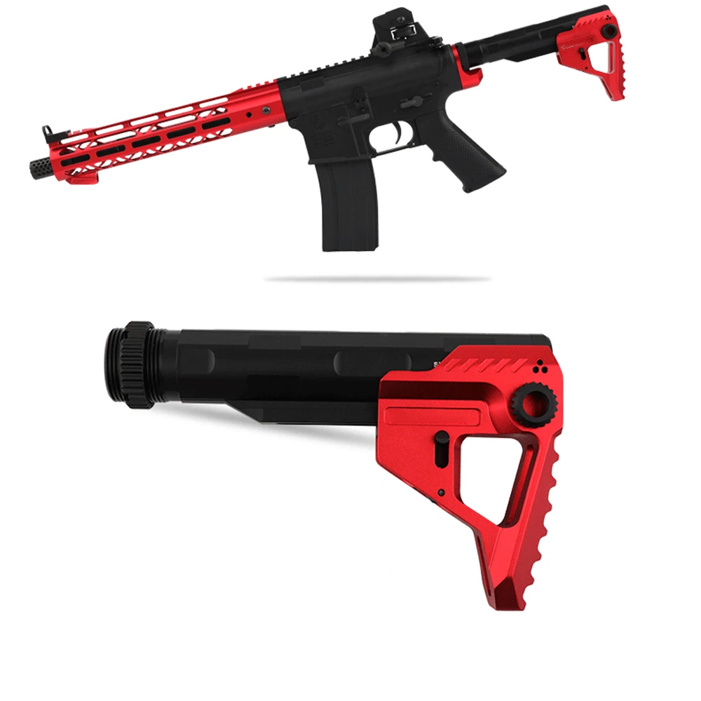 CNC Стоковая позиция для AEG страйкбол пневматические пистолеты M4/M16 Пейнтбол принадлежности для охоты BD556 AEG страйкбол запас