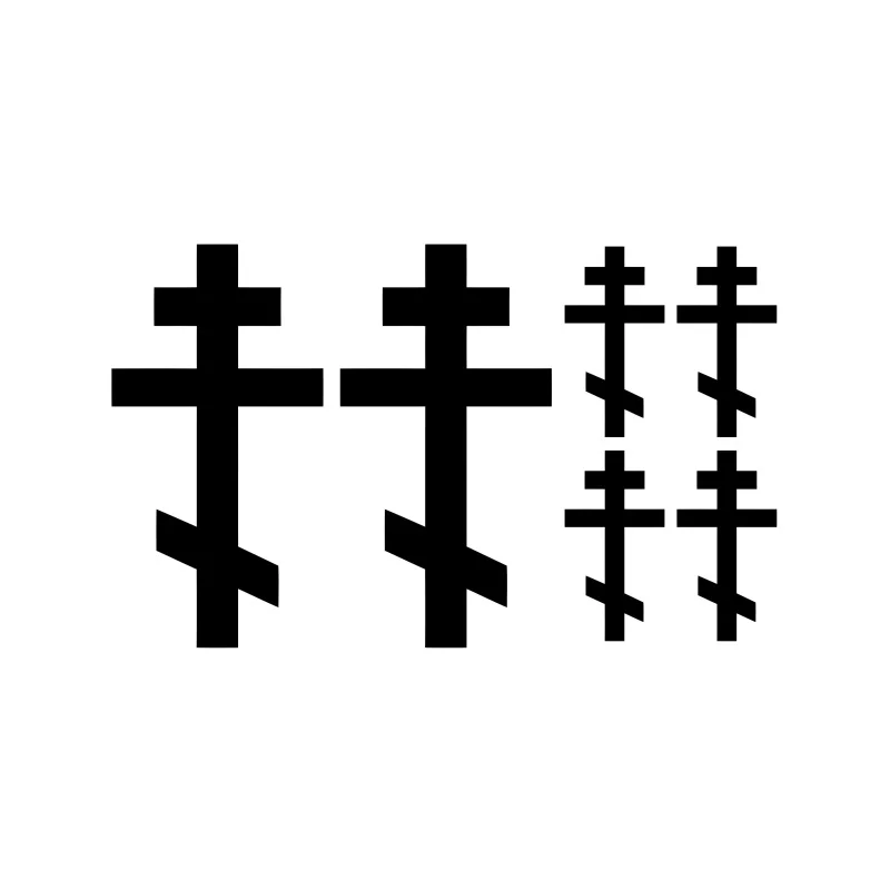 6 шт. наклейки обтекатели для церкви и мотоцикла ноутбука автомобиля мобильный