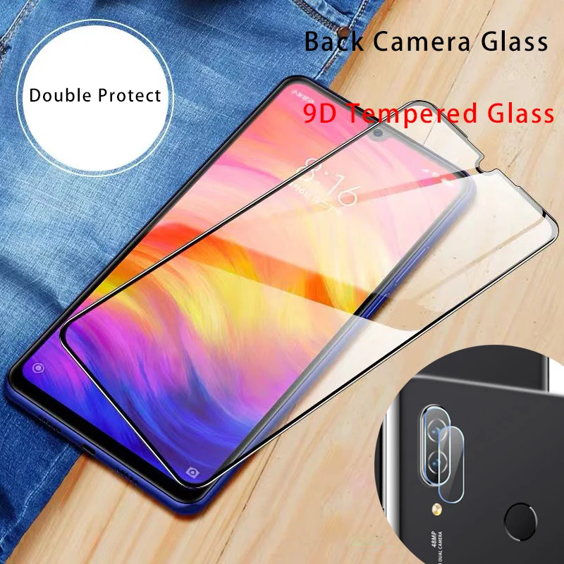 Защитная пленка для экрана Redmi 8 7 6 Pro 5 плюс Камера Протектор из закаленного стекла