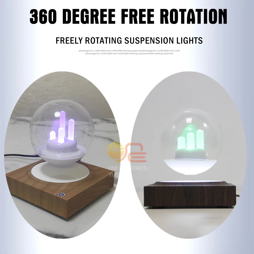 Магнитная левитационная лампа креативный плавающий светильник для подарка на