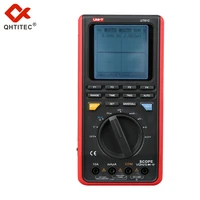 qhtitec ut81c digital multimeter mini oscilloscope ac dc voltage current tester usb interface real time sample rate handheld