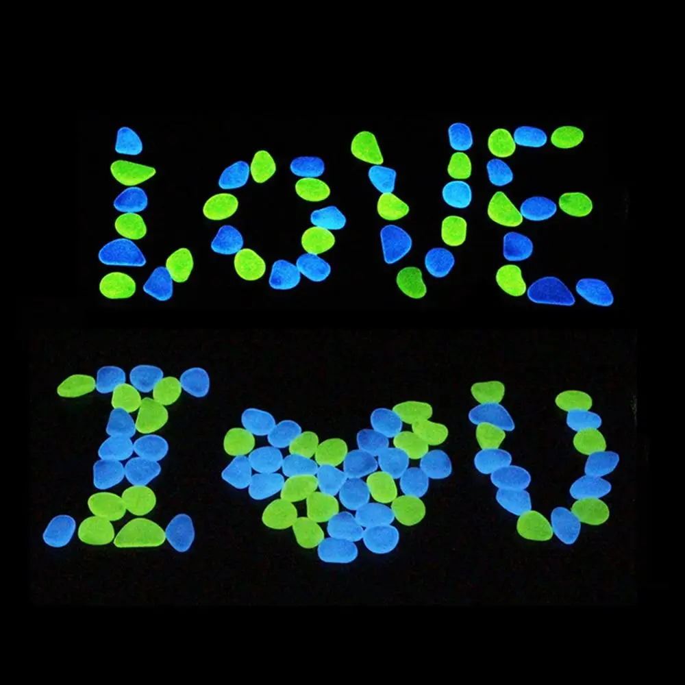 

200 Pcs Luminous Stone of Outdoor Decoration