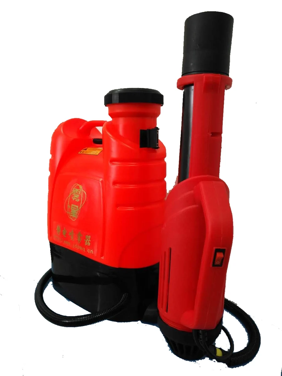 

16L12V/10AH Lithium battery Electrostatic ULV foger sprayer, garden Agricultural electrostatic adsorption Hair dryer sprayer