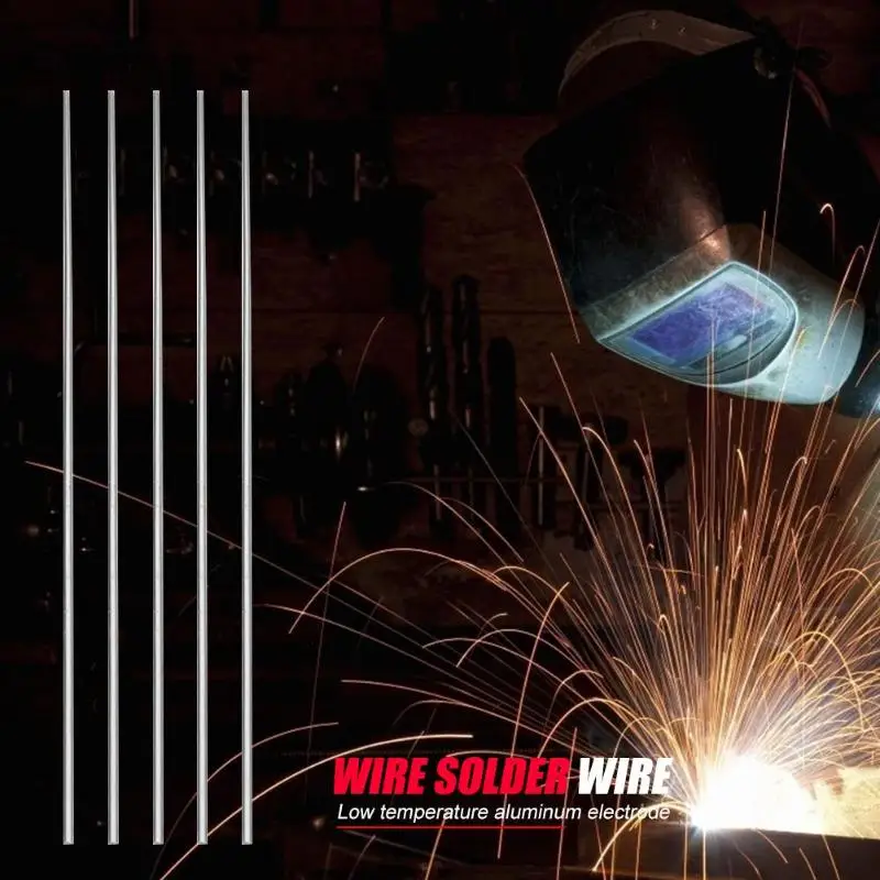 5 шт. 500 мм низкотемпературный алюминиевый ремонтный сварочный стержень