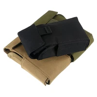 tactical 25 round ammo shell pouch 12 gauge molle waist bag shooting gun bullet holder rifle cartridge hunting accessories