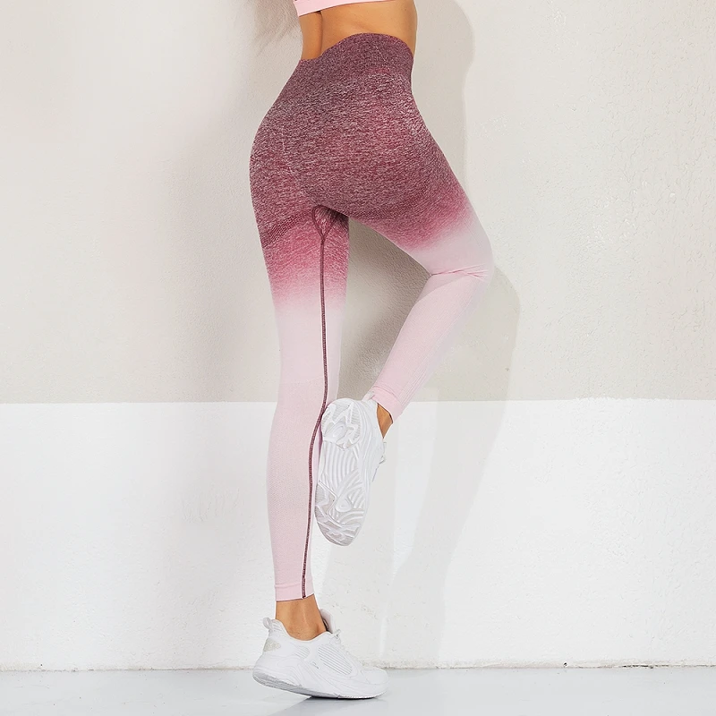 Модные штаны для йоги высокая талия занятий спортом фитнесом леггинсы женщин