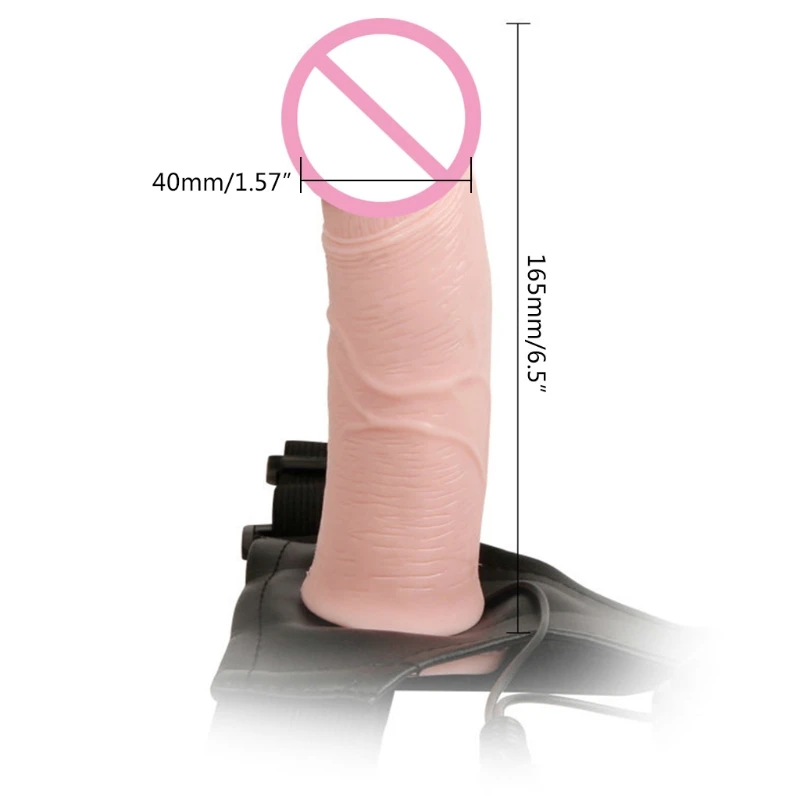 Фаллоимитатор с регулируемым полым планшетом реалистичный вибратор трусики