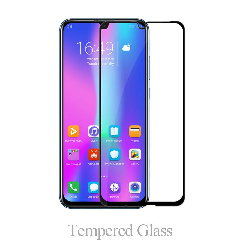Tempered Glass Полное покрытие из закаленного стекла+ Защитное стекло для камеры для Vivo V17 Neo S1 Pro V15 V11 V11i V9 V 17 15 Защитная пленка для экрана - Цвет: Tempered Glass