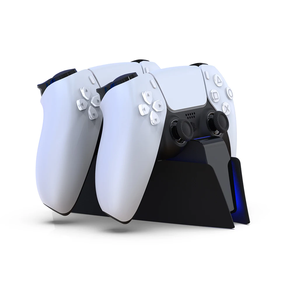 for ps5 type c dualsense fast charger dual charging dock charge station for ps 5 gamepad wireless game controller free global shipping