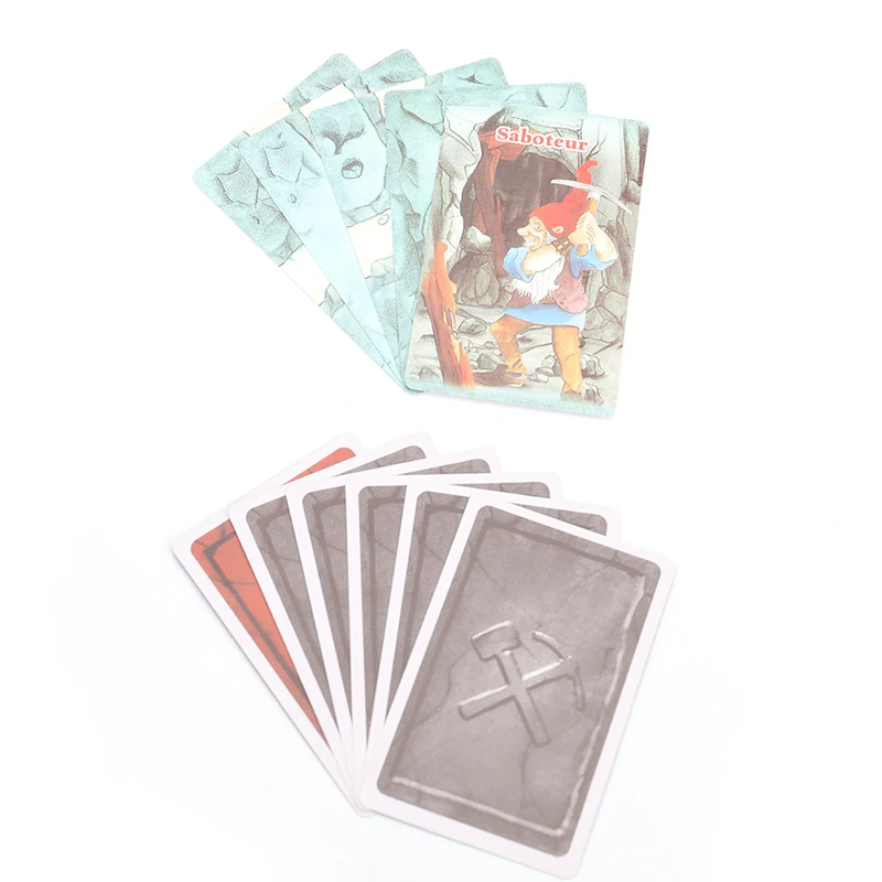2021 Saboteur 1 & + 2 карточная игра полные английские игры карликовый Майнер