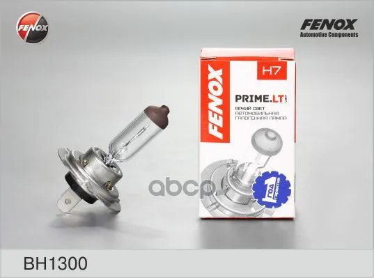 Лампа H7 12v 55w FENOX арт. BH1300|Лампы для автомобильных фар (галогенные)| |