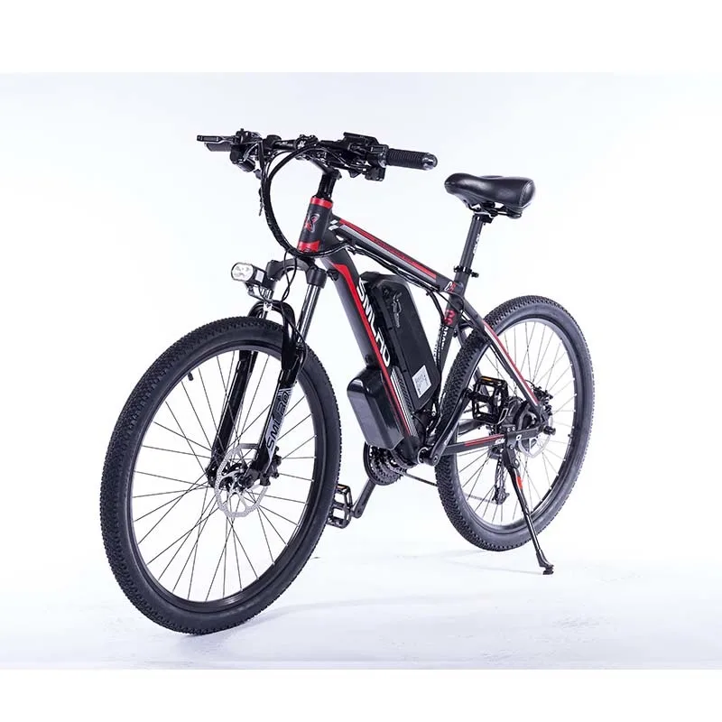 C6 F 26 дюймов горный электровелосипед Shimano 7 Скорость электронного велосипеда 48V 10Ah
