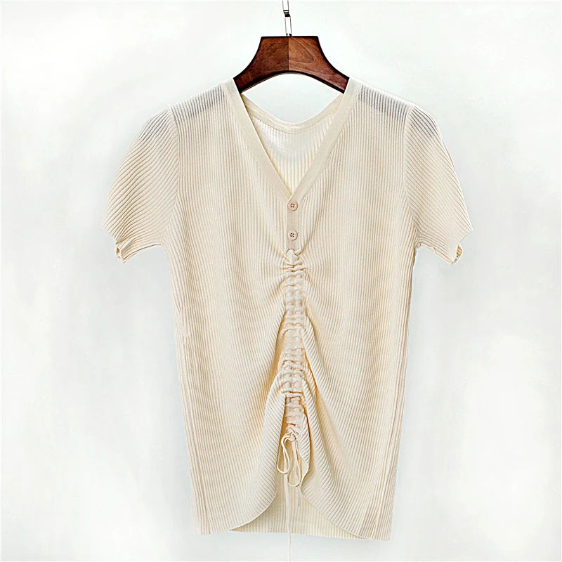 

Women's Summer T-shirt Fashion Tops for Women 6 Colors