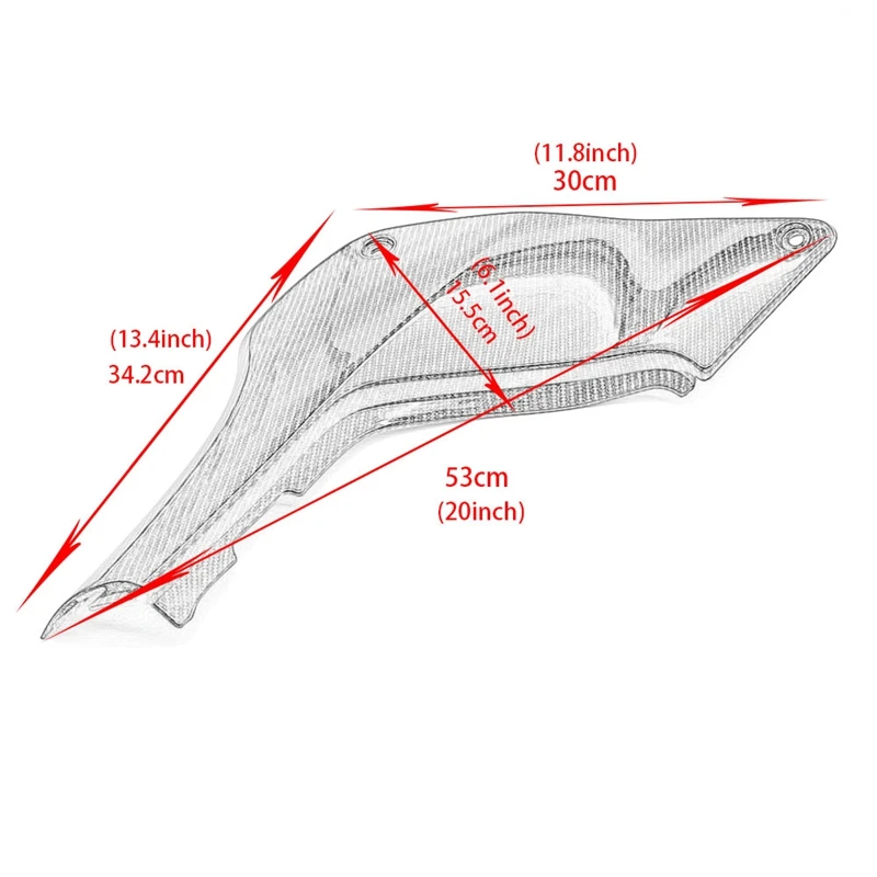 Боковые обтекатели для мотоциклов защитная крышка аккумулятора Honda Hornet250 Hornet 250 600