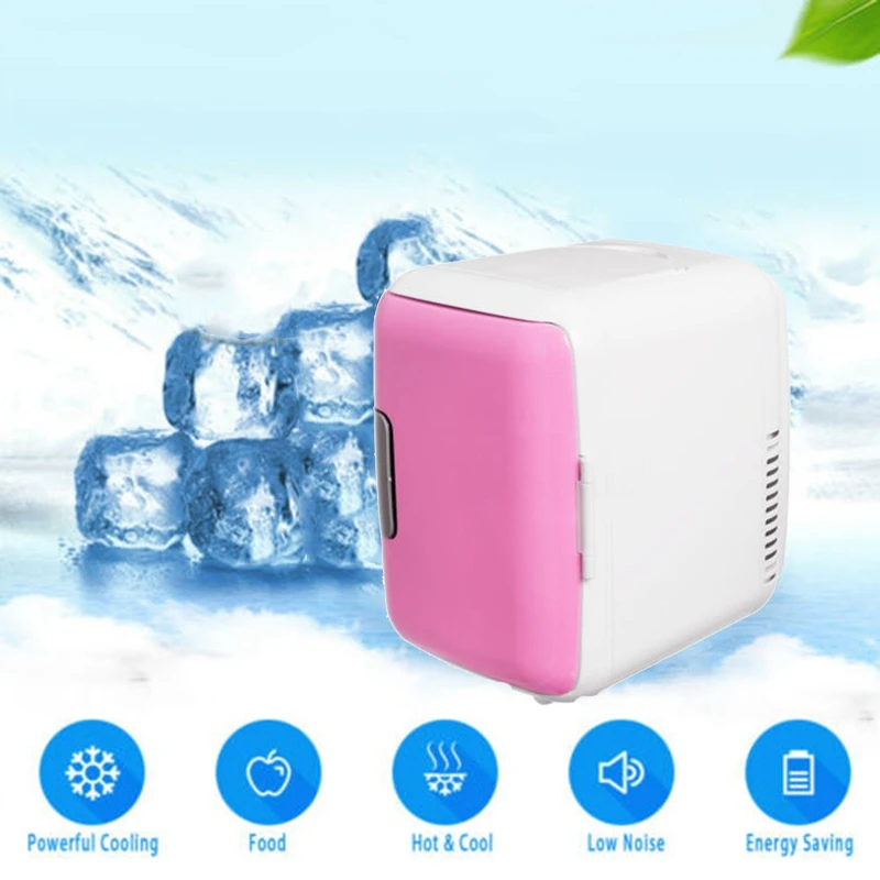 4 л 12 В/220 В электрический портативный мини холодильник охладитель морозильная