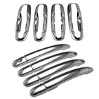 Для Chevrolet chevy Lacetti  Optra  Estate  Nubira 2004-2009 ABS Хромированная боковая дверная ручка и крышка чаши 2005 2006 2007 2008