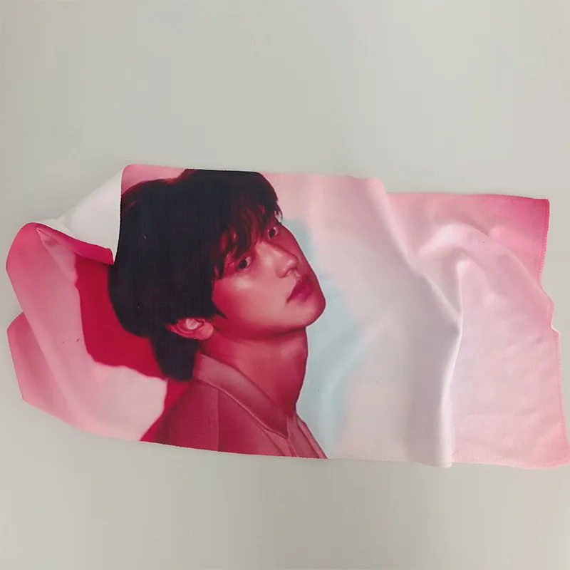 Kpop EXO банное полотенце EXO мягкое впитывающее полотенце BAEKHYUN KAI SEHUN CHANYEOL полотенце для лица K-pop EXO Fans подарки, Прямая поставка