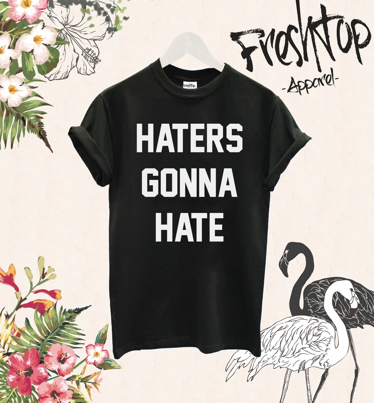 Футболка Haters Going Hate Love Youtube Internet Instagram Facebook Fame | Мужская одежда