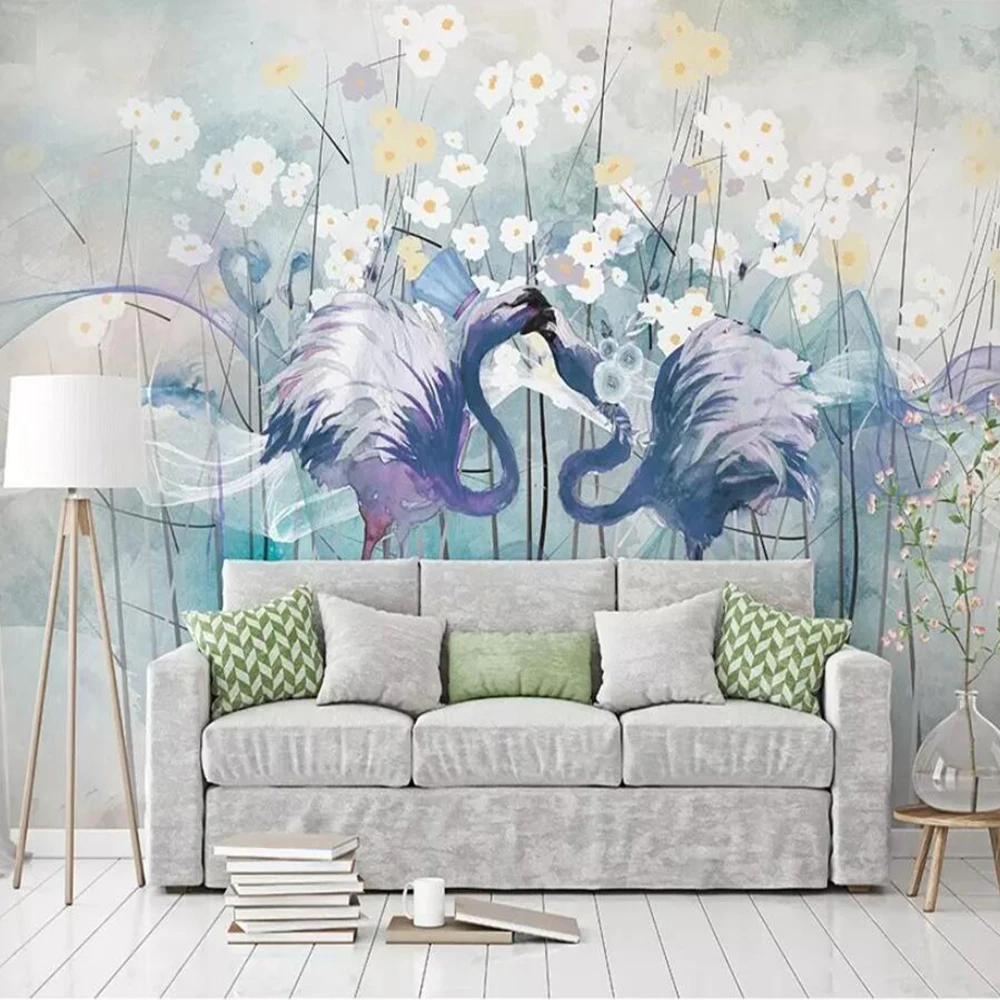 Большие 3D обои Milofi на заказ настенная Фреска в скандинавском стиле винтажный лес