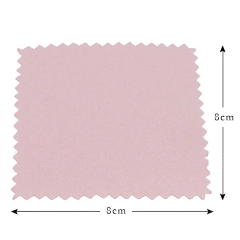 

50 PCS/Bag Clean Cleaning Cloth Polishing Cloth for Sterling Silver Gold Platinum Jewelry Anti Tarnish
