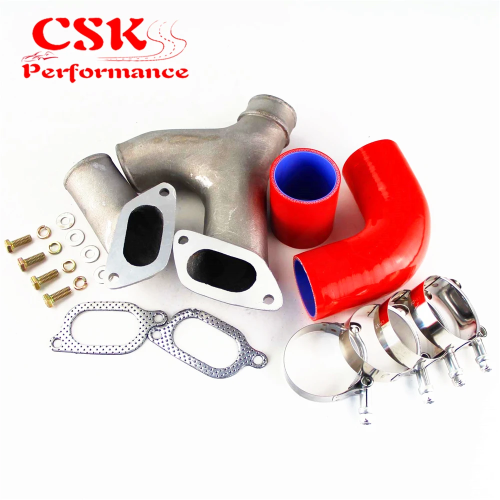 Алюминиевое Верхнее Крепление интеркулера Y PIPE комплект подходит для 02 07 SUBARU IMPREZA