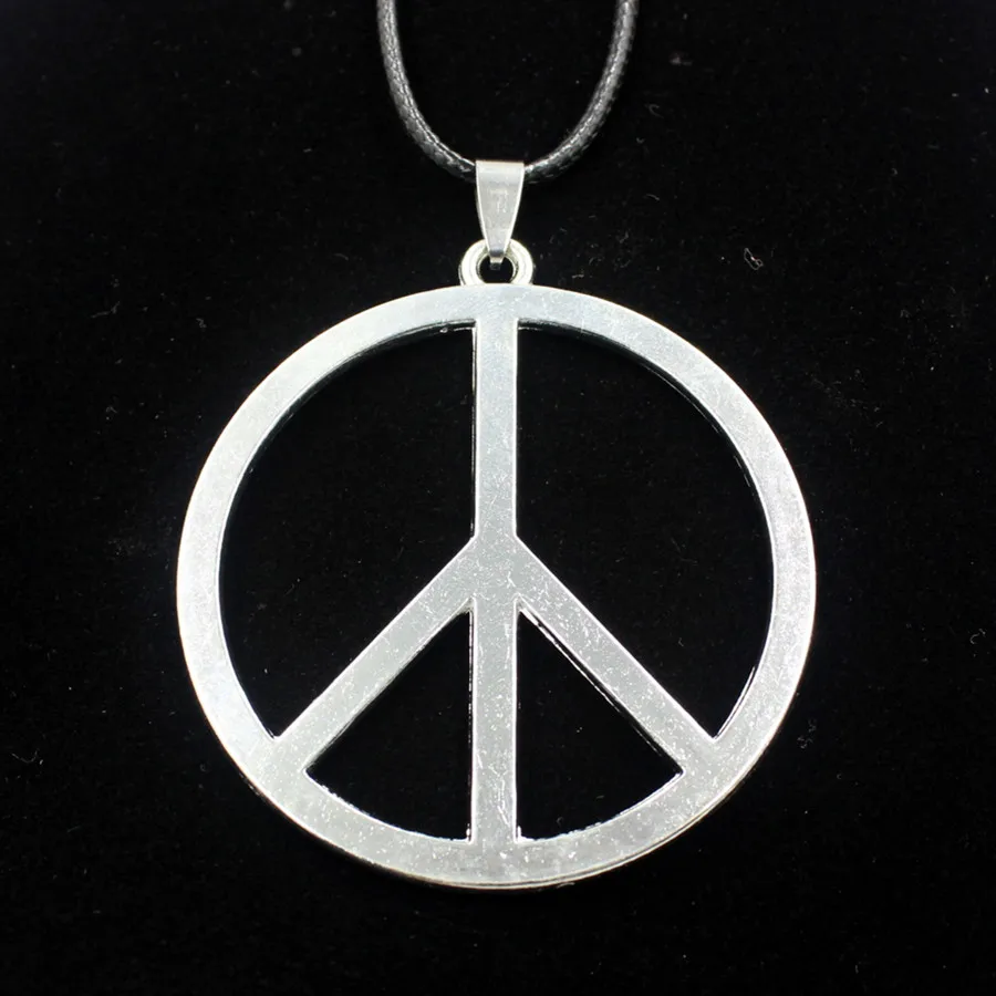 Крутое мужское и женское серебряное большое ожерелье с подвесками ювелирные