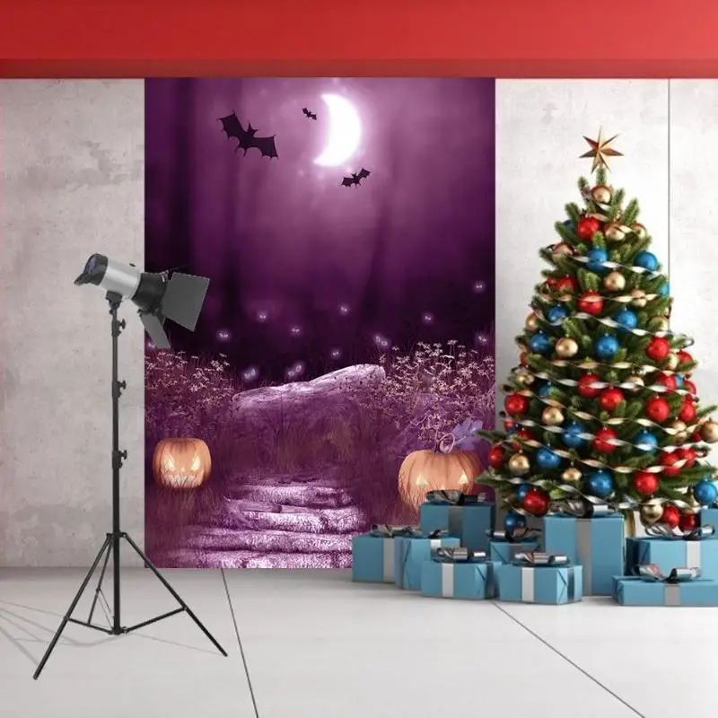 Украшения для Хэллоуина фон настенный фотографический тканевый реквизит