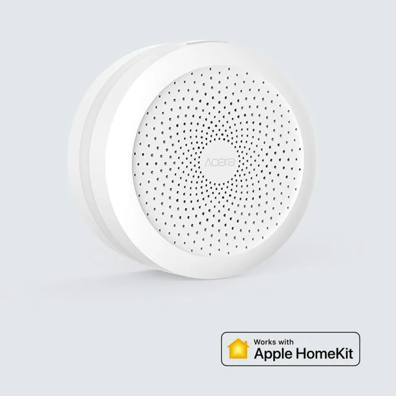 Оригинальный Aqara Hub Mi Gateway с RGB Led Ночной светильник умная работа Apple Homekit International