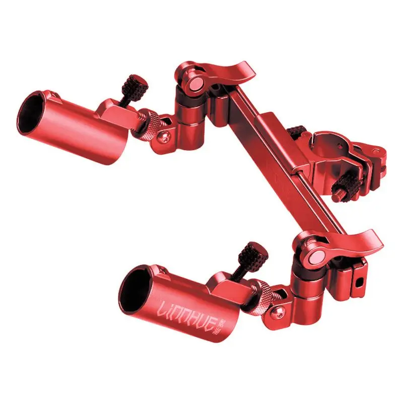 

Двойная прочная подставка для рыболовного стула, зажим для зонта, Опорный кронштейн, многофункциональный лоток для приманки, держатель, инс...