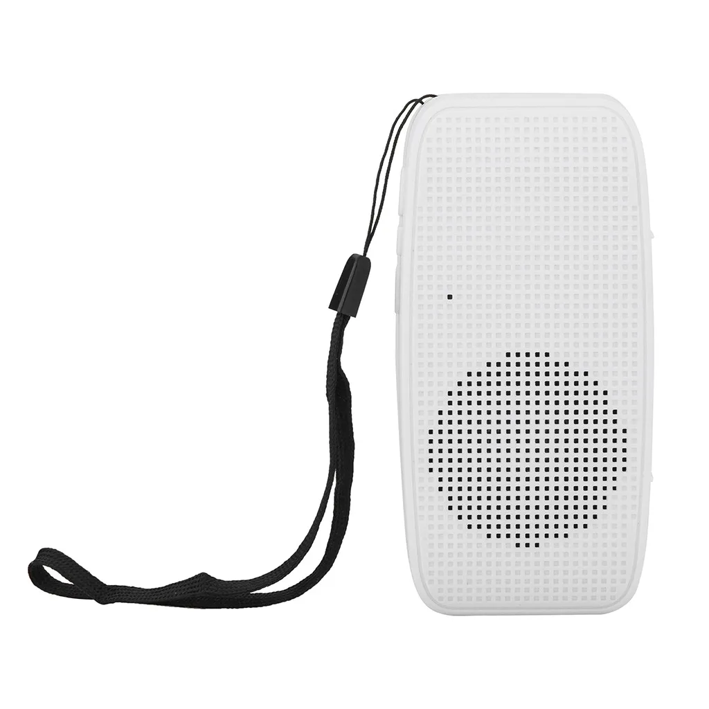 White 3,5 мм аудио вход Портативный беспроводной Bluetooth динамик стерео бар колонка s с ремешком на руку Поддержка TF карта u-диск# H10 - Цвет: White