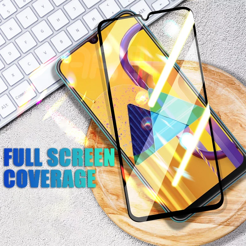 9999D Full Tempered Glass on For Samsung Galaxy A10 A20 A30 A40 A50 A60 A70 Screen Protector A80 A90 M10 M20 M30 M40 Glass Film