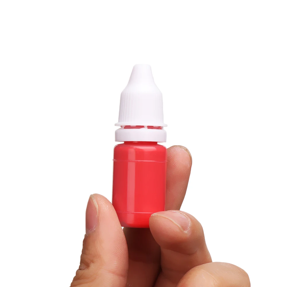 

1PC 10ml Colorful Flash Refill Ink Inkling Photosensitive Seal Stamp Oil for Wood Paper Stamp Office Seal Special Ink Supplies