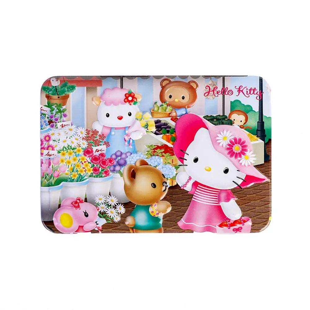 Hello Kitty 100 шт пазл для детей 4-8 Обучающие Развивающие Пазлы игрушки | Игрушки и