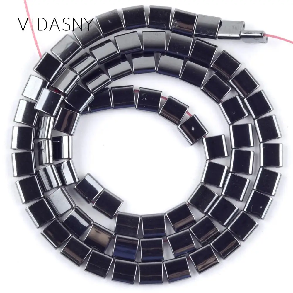 Бусины Из Натурального Гематита для изготовления ювелирных изделий 5*2/5*5/6*6 мм |