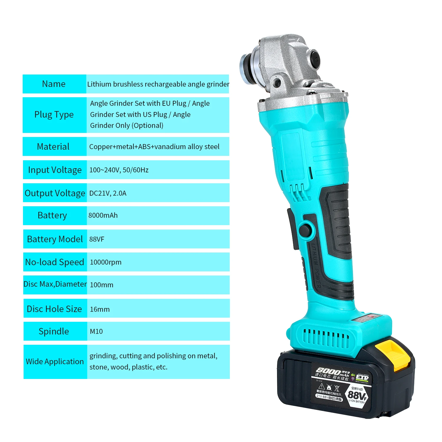 Электрический угловой шлифовальный станок бытовой полировальный угловая