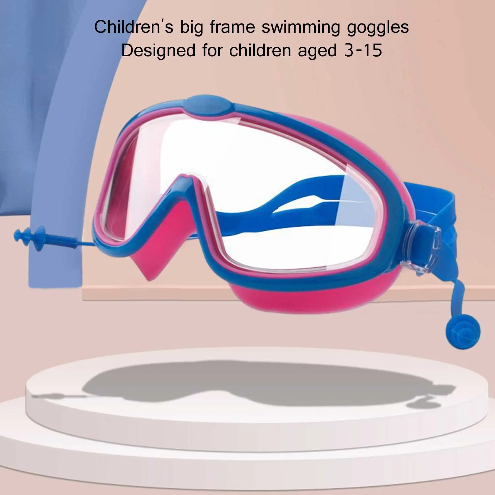 Цветные Регулируемые очки для плавания ming Детские Водонепроницаемые