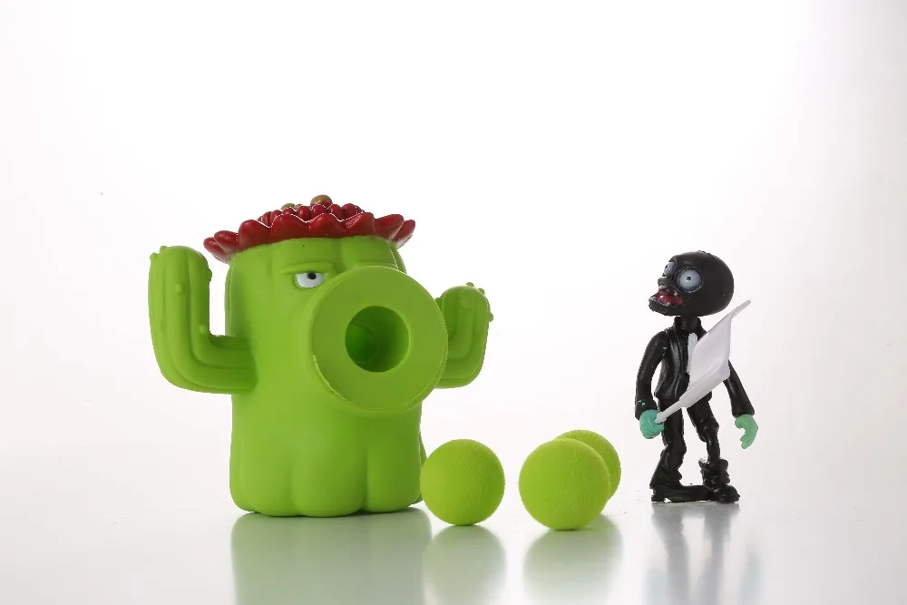 PVZ Растения против Зомби Peashooter ПВХ фигурка модель игрушки подарки игрушки для детей высококачественные игрушки, в OPP пакете