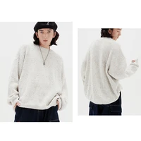 new2021 beedee thickening knitted sweater new color dot shirt womens sweatshirt streetwear loose pullovers warm mens clothing