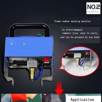 thorx6 portable dot pen marking machine portable marking machine for steel for vehicle vin