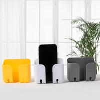 wall mobile phone holder charger hook dock hanging stand organizer for small things home office storage accessories universal