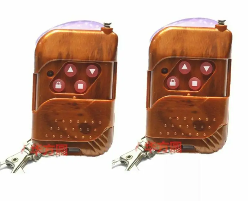 

2Pack Universal Cloning Remote Control Key Fob For Car Garage Door Gate Key Duplicator Clone