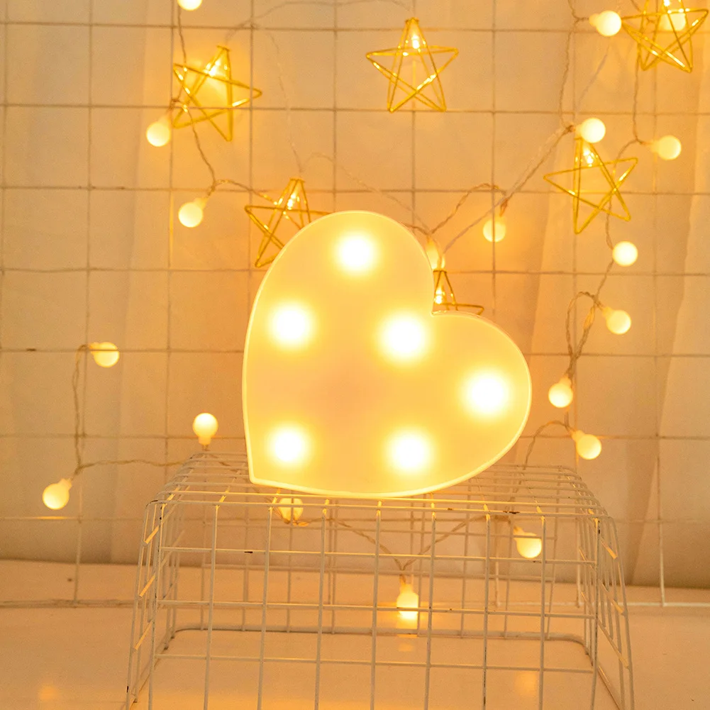 

Lovely Star Moon Love LED 3D Light Night Light Kids Gift Toy For Baby Children Bedroom Tolilet Lamp Decoration Indoor Lighting
