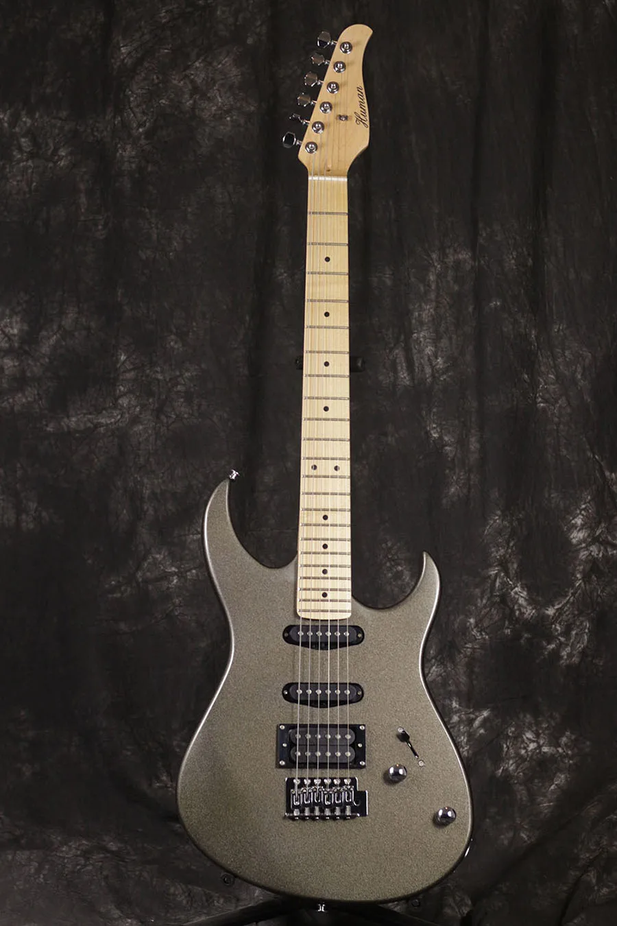 

High quality Human SST electric guitar, Maple neck,Sunset color Color Bright paint,free shipping!