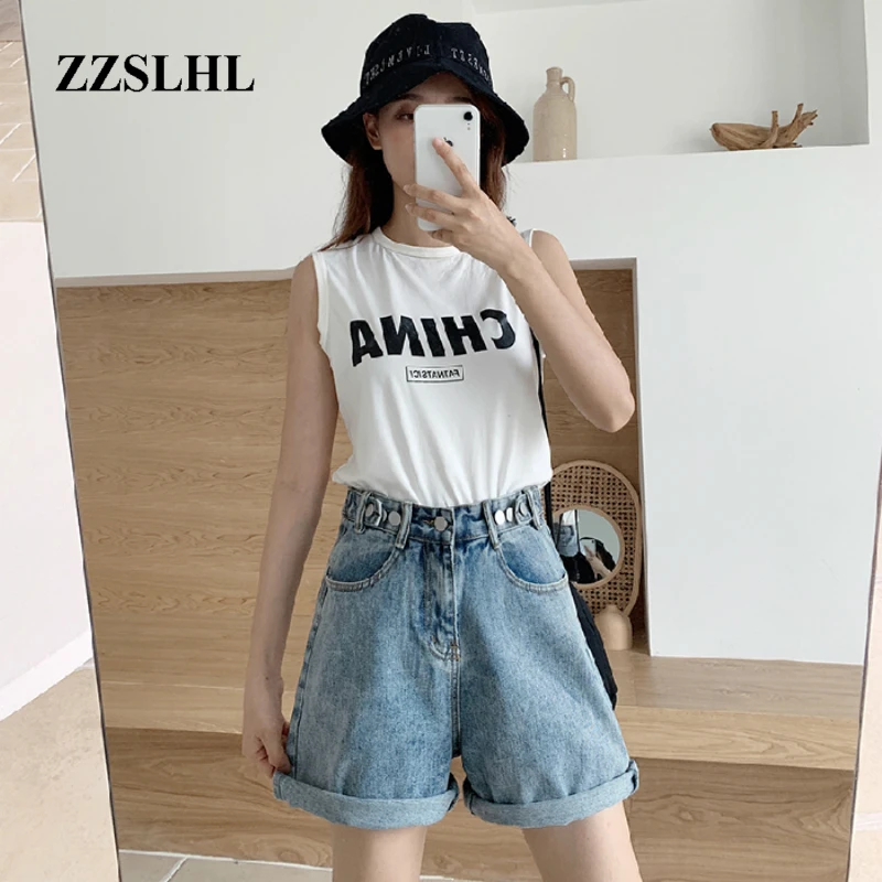 

Apricot Denim Short Summer 2020 High Waist Stan Damskie Korean 2020 Black Denim Jeans For Women Loose Plus Size