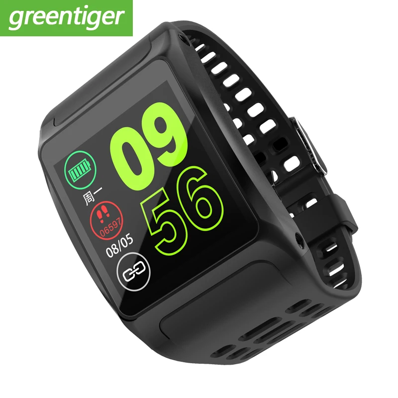 Умные наручные часы Z01 с цветным экраном большие циферблаты монитор сердечного