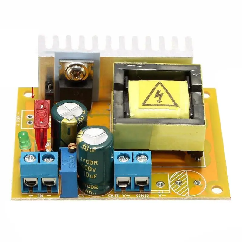 DC-DC 8~32V to 45~390V High Voltage Boost Converter ZVS Step-up Booster Module | Электроника