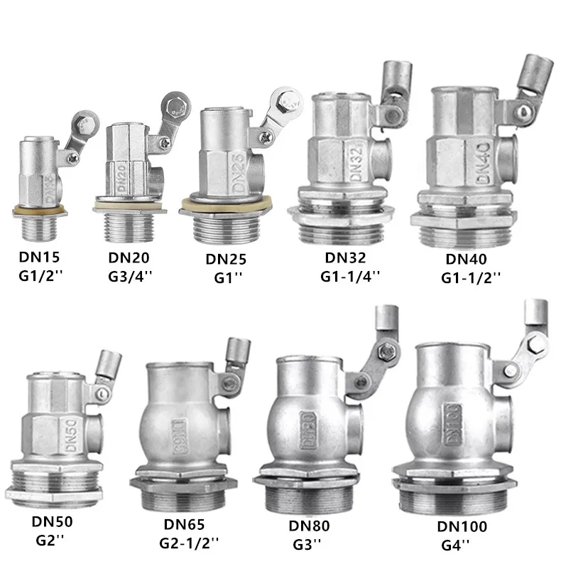 Нержавеющая сталь шаровой клапан поплавкового типа клапанрегулирующий уровня